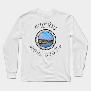 Pictou Nova Scotia Canada, Waterfront Long Sleeve T-Shirt